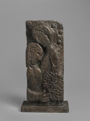 Les Amoureux au bouquet, 1959, Sculpture by Marc Chagall